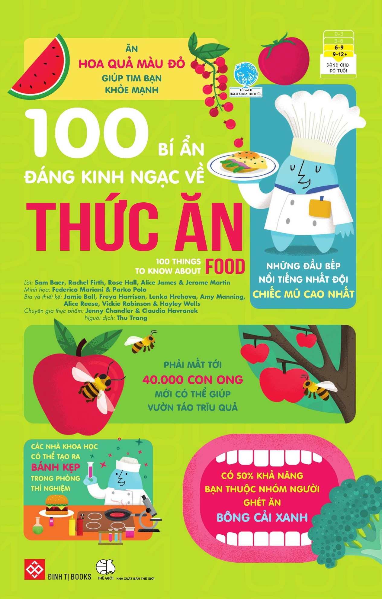 100 Bí Ẩn Đáng Kinh Ngạc Về Thức Ăn - 100 Things To Know About Food - Bìa Cứng (Tái Bản 2026) - Ảnh 2