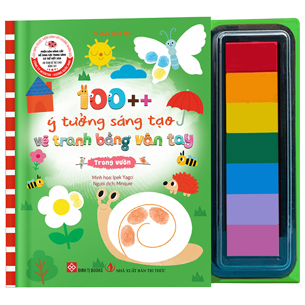 100++ Ý Tưởng Sáng Tạo Vẽ Tranh Bằng Vân Tay - Động Vật Quanh Em - Bìa Cứng - Ảnh 12