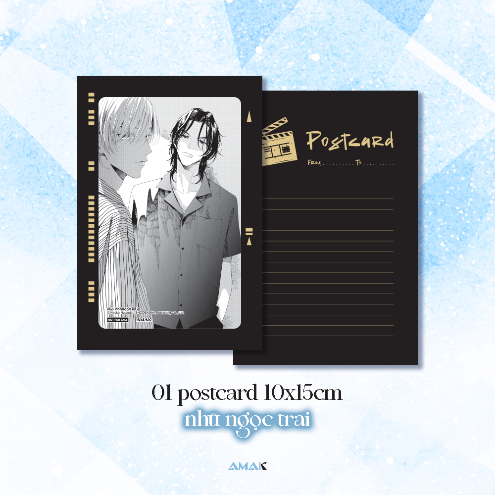 25 giờ, ở akasaka - at 25:00, in akasaka - tập 2 - tặng kèm postcard hai mặt phủ nhũ ánh trai - Ảnh 3