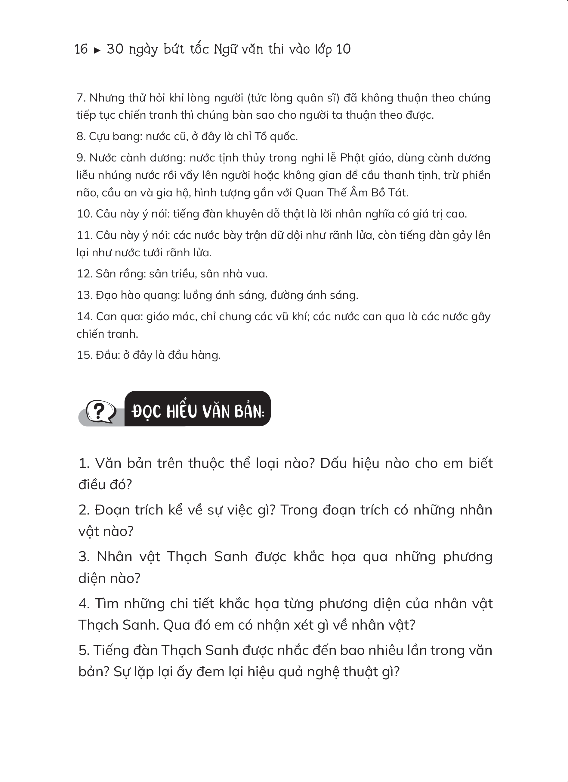 30 Ngày Bứt Tốc Môn Ngữ Văn Thi Vào Lớp 10 - Ảnh 11
