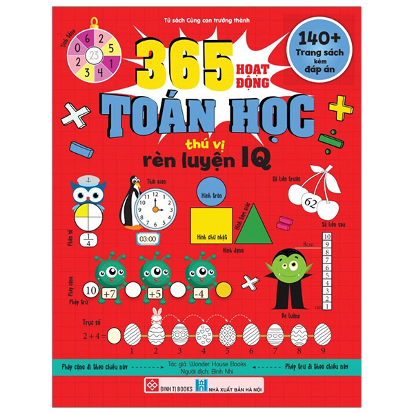365 hoạt động toán học thú vị rèn luyện iq