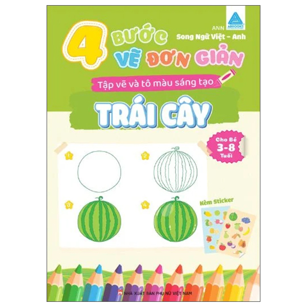 4 Bước Vẽ Đơn Giản - Tập Vẽ Và Tô Màu Sáng Tạo - Động Vật Hoang Dã - Ảnh 9