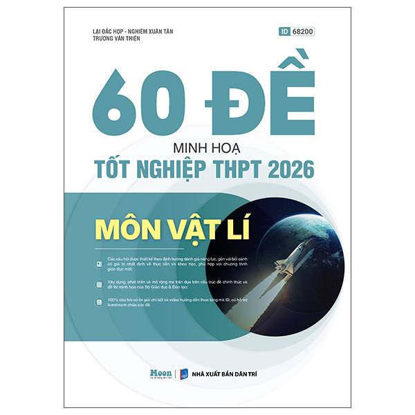 60 Đề Minh Họa Tốt Nghiệp THPT 2026 - Môn Vật Lí