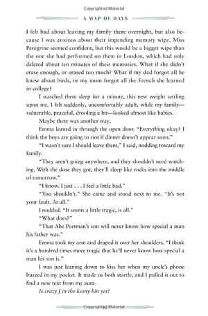 a map of days (miss peregrine's peculiar children) - Ảnh 18
