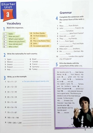 access grade 7 workbook - Ảnh 2