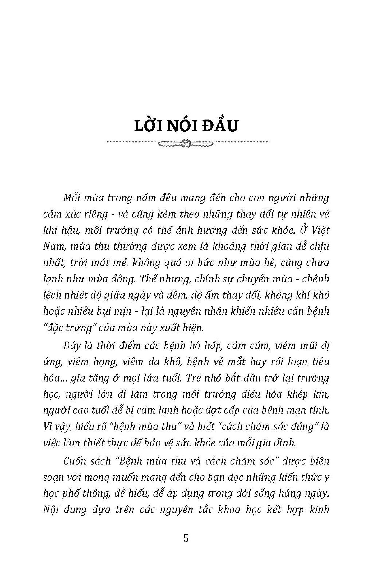 Bệnh Mùa Thu Và Cách Chăm Sóc - Ảnh 3