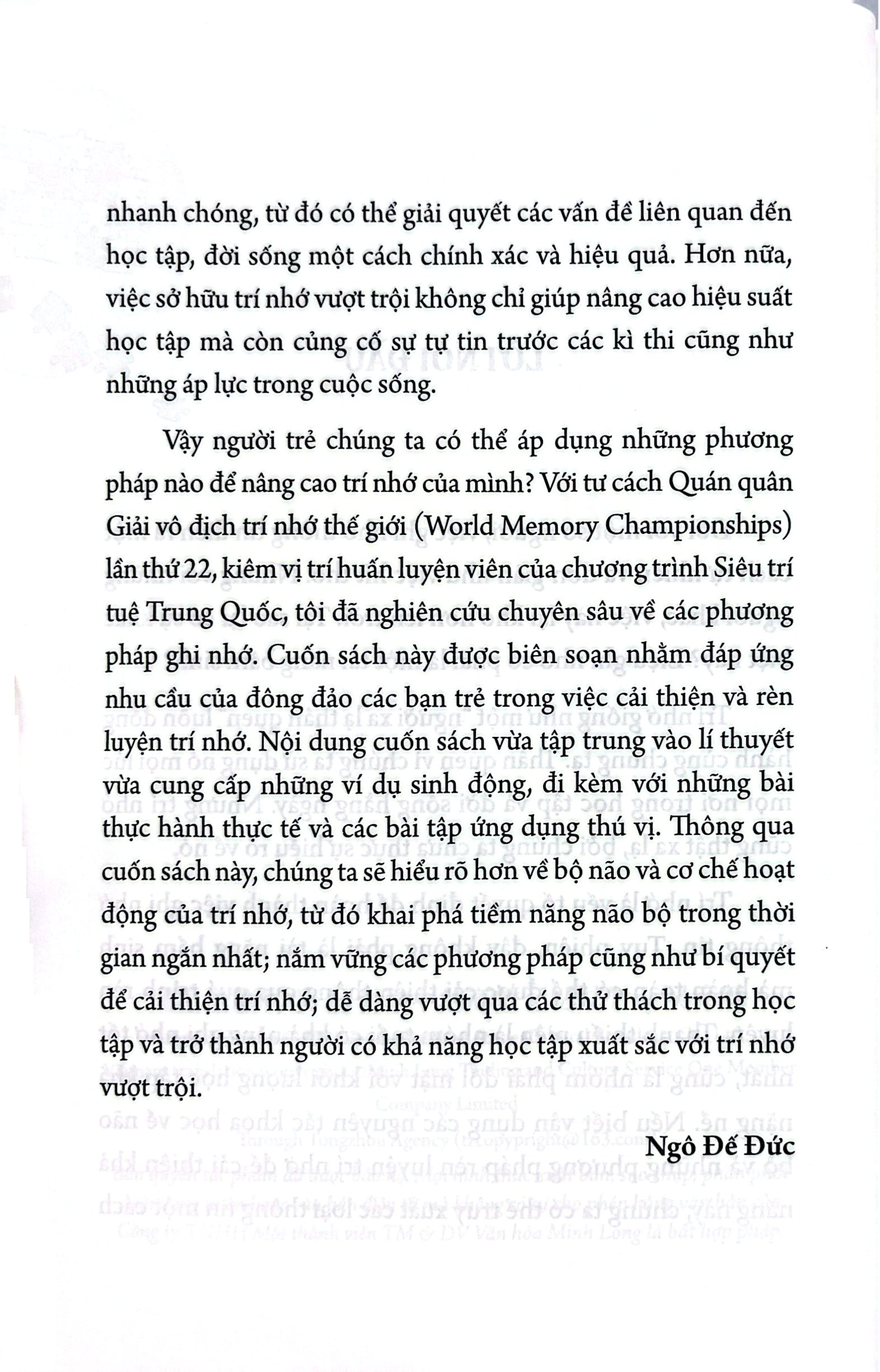 Bí Mật Của Trí Nhớ Siêu Việt - Ảnh 4