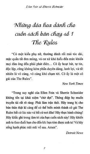 bình tĩnh khi ế, mạnh mẽ khi yêu - all the rules - tái bản - Ảnh 6