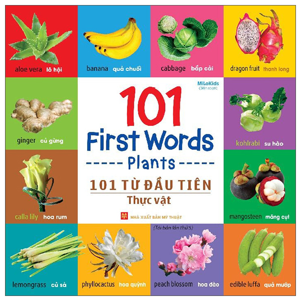 Bộ 101 First Words - Alphabet - 101 Từ Đầu Tiên - Bảng Chữ Cái - Bìa Cứng (Tái Bản 2026) - Ảnh 12