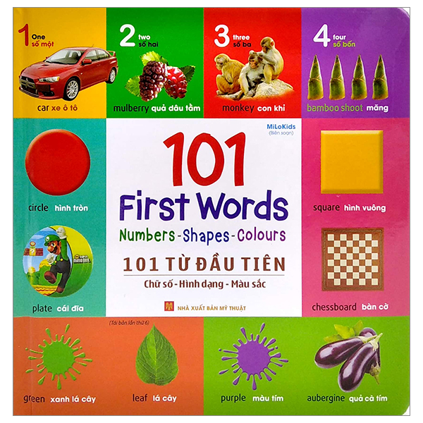 Bộ 101 First Words - Alphabet - 101 Từ Đầu Tiên - Bảng Chữ Cái - Bìa Cứng (Tái Bản 2026) - Ảnh 13