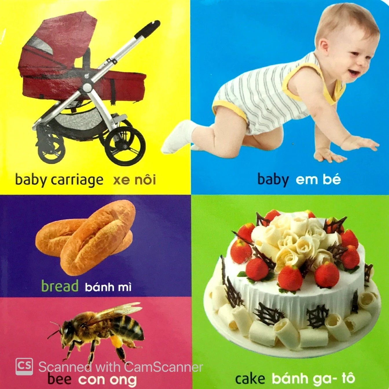 Bộ 101 First Words - Alphabet - 101 Từ Đầu Tiên - Bảng Chữ Cái - Bìa Cứng (Tái Bản 2026) - Ảnh 6