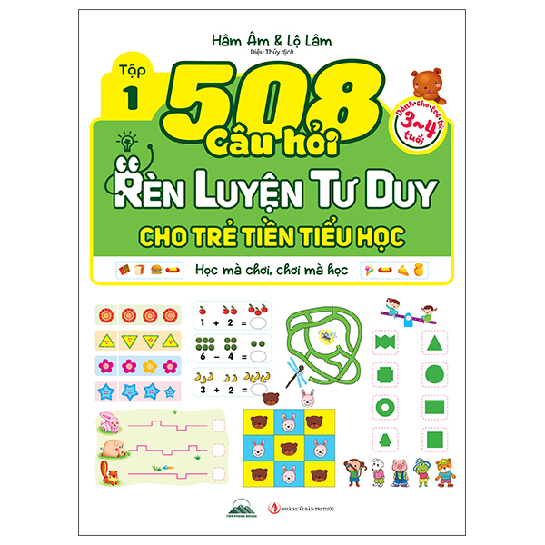 Bộ
508 Câu Hỏi Rèn Luyện Tư Duy Cho Trẻ Tiền Tiểu Học - Học Mà Chơi, Chơi Mà Học - Dành Cho Trẻ Từ 4-5 Tuổi - Tập 1 - Ảnh 2