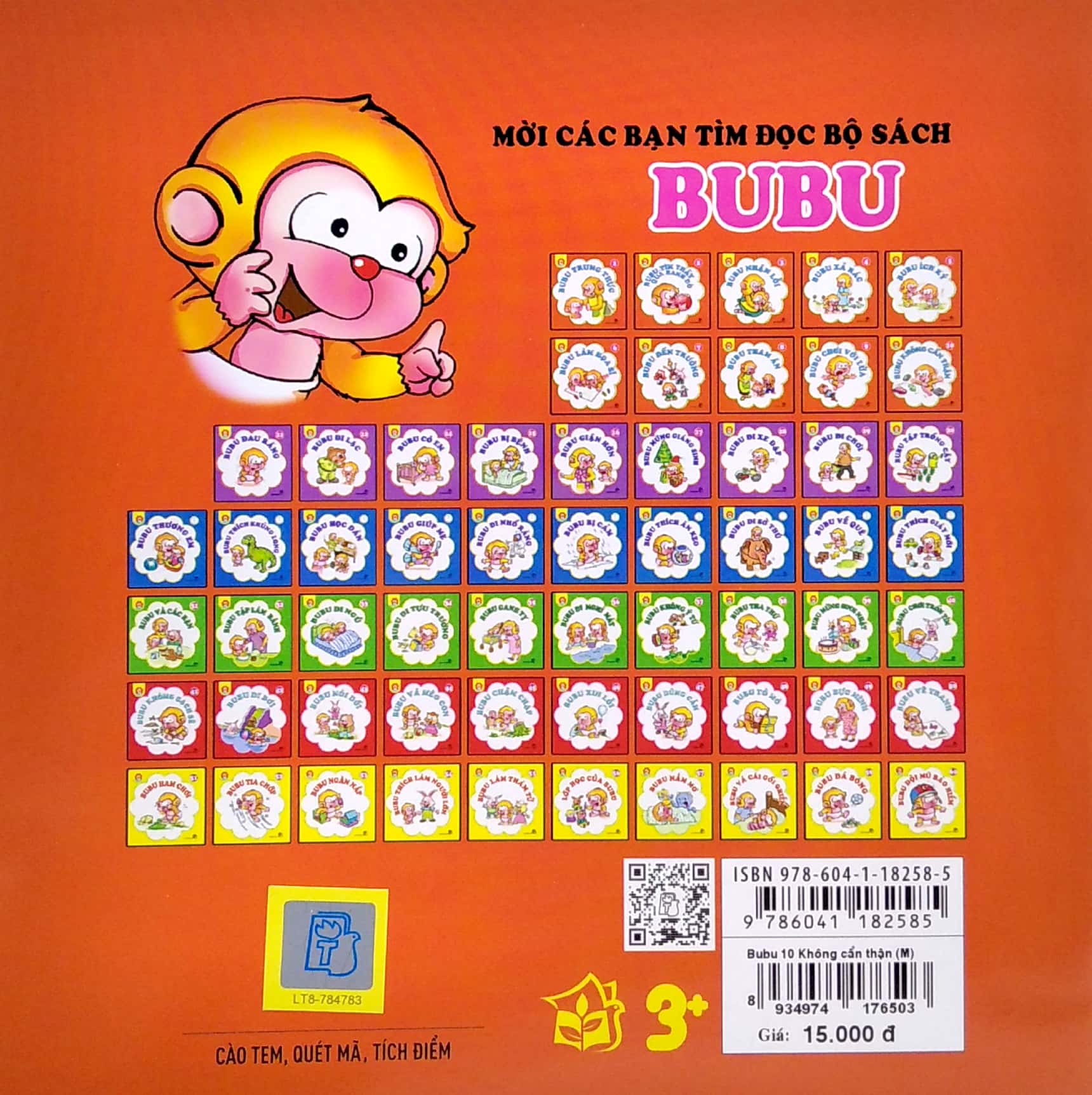 bộ bé học lễ giáo - bubu tập 10: không cẩn thận (tái bản 2022) - Ảnh 6