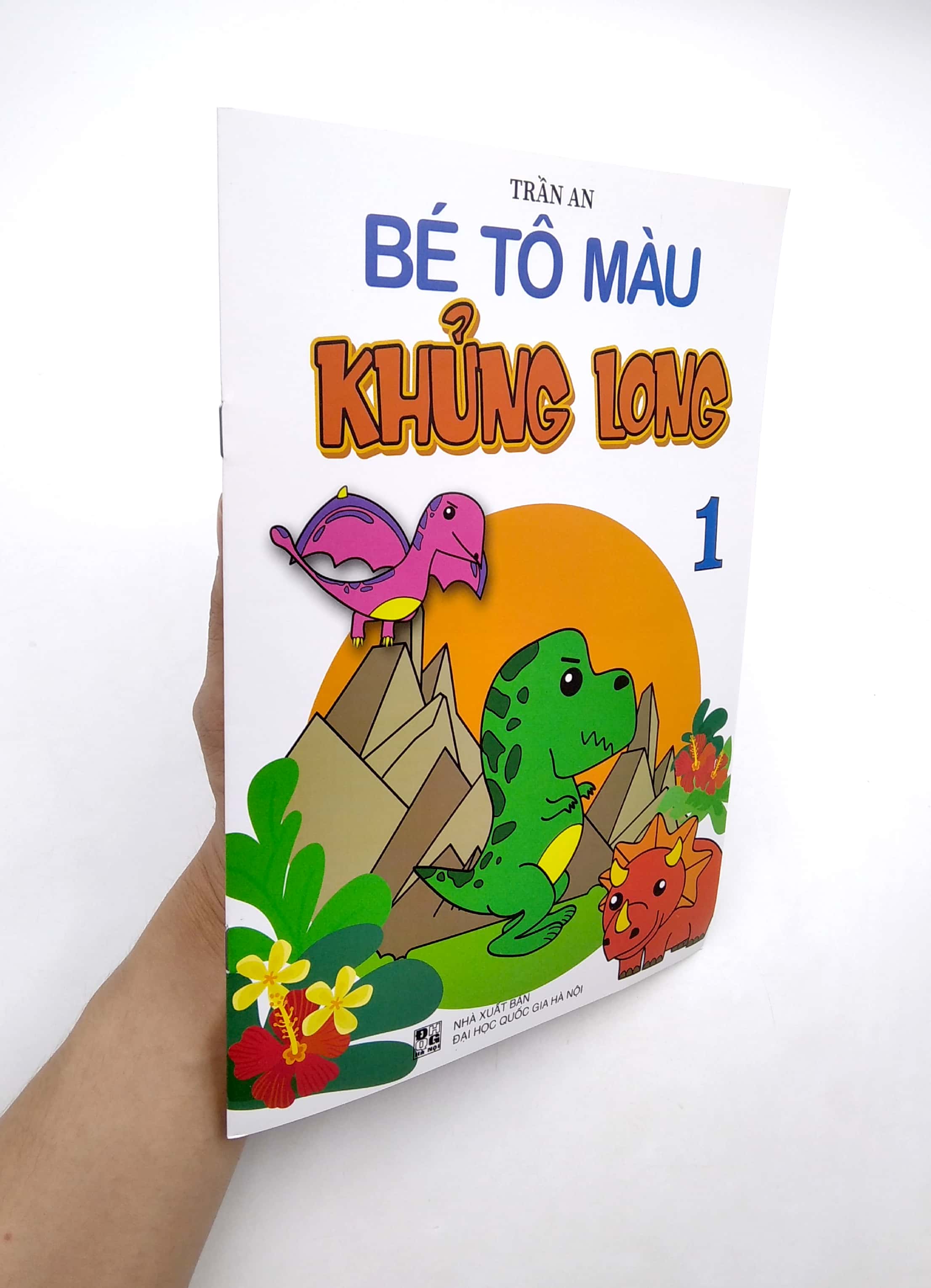 bộ bé tô màu khủng long 1 - Ảnh 6