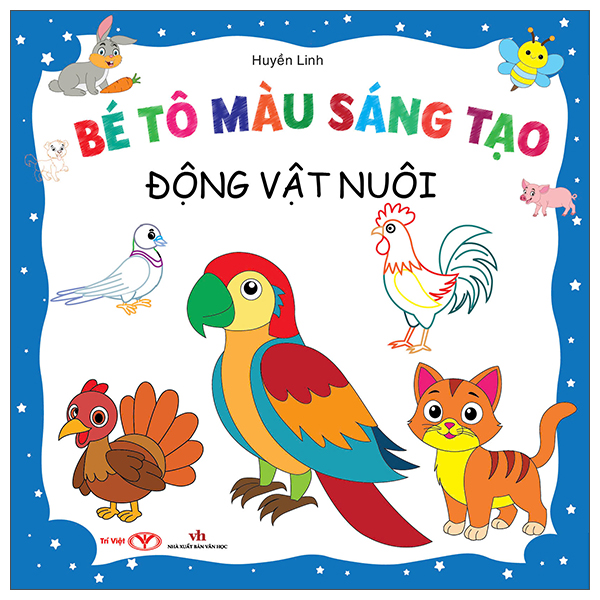 Bộ Bé Tô Màu Sáng Tạo - Động Vật Nuôi - Ảnh 5