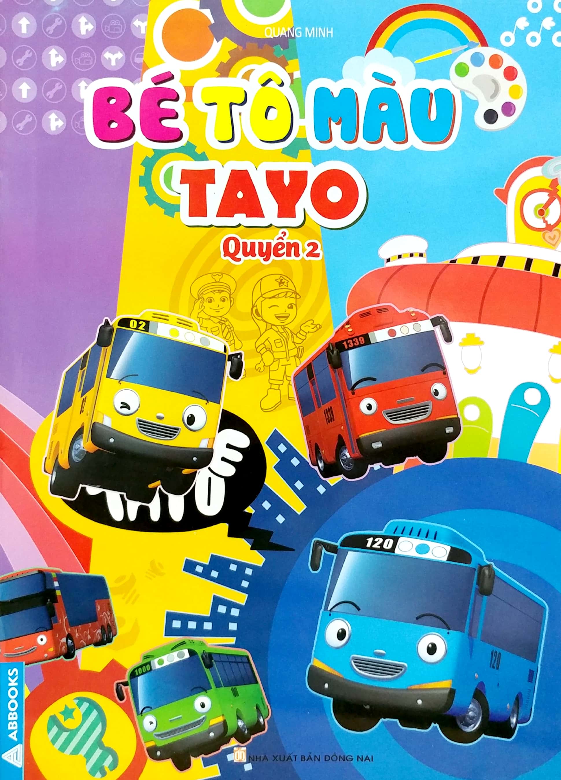 bộ bé tô màu tayo - quyển 2 - Ảnh 2