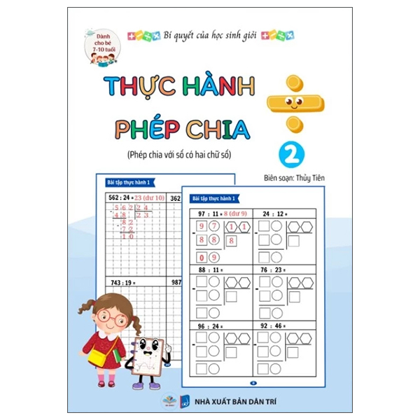 Bộ Bí Quyết Của Học Sinh Giỏi - Thực Hành Phép Chia - Tập 1 - Phép Chia Với Số Có Một Chữ Số - Dành Cho Bé 7-10 Tuổi - Ảnh 12