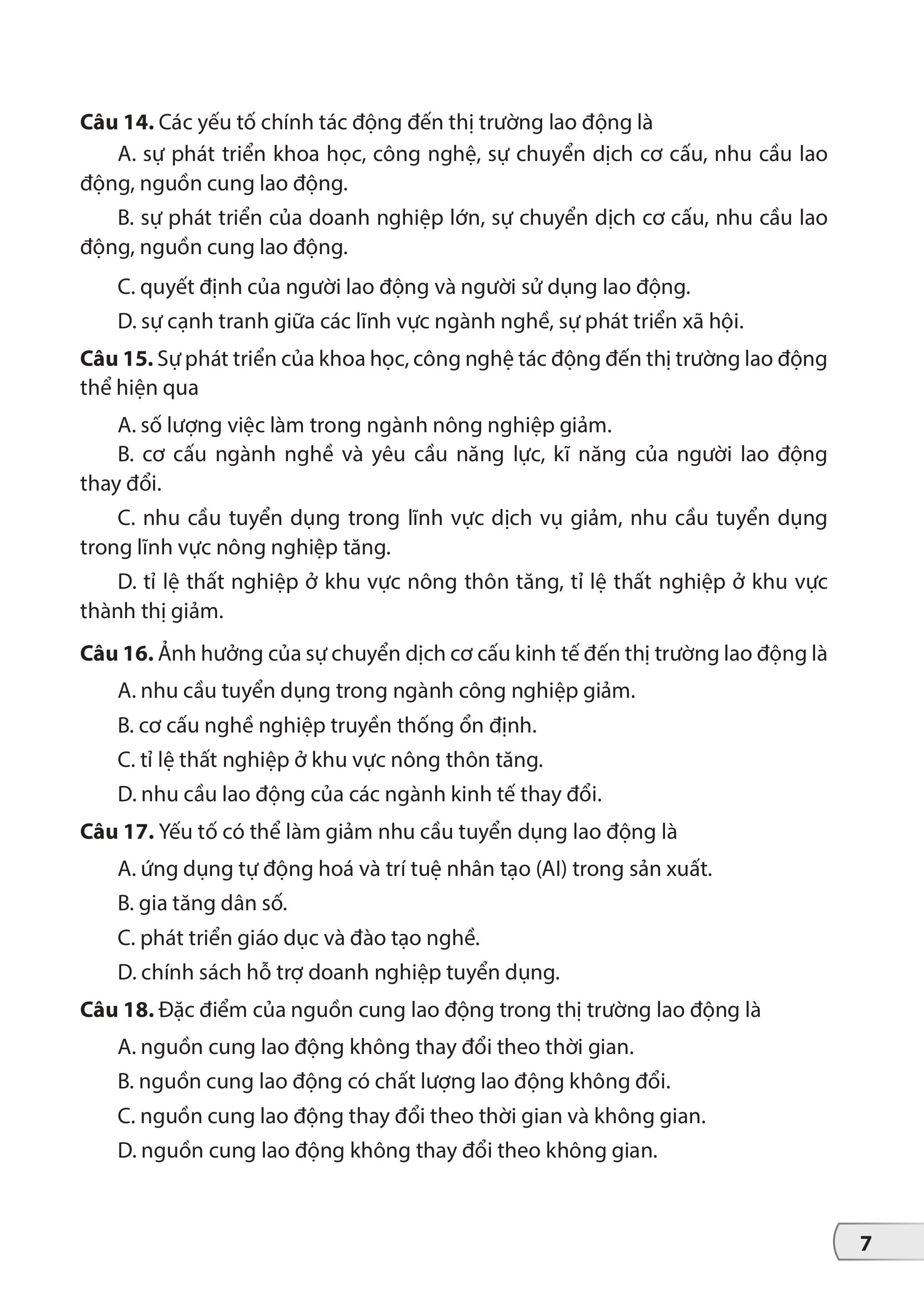 Bộ Bộ Đề Kiểm Tra, Đánh Giá Công Nghệ 9 - Định Hướng Nghề Nghiệp - Mô Đun Chế Biến Thực Phẩm - Ảnh 9
