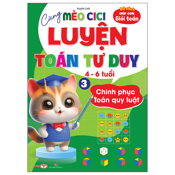 Bộ Bộ Sách Giúp Con Giỏi Toán - Cùng Mèo Cici Luyện Toán Tư Duy 4-6 Tuổi - Tập 5 - Làm Quen Với Phép Tính - Ảnh 4