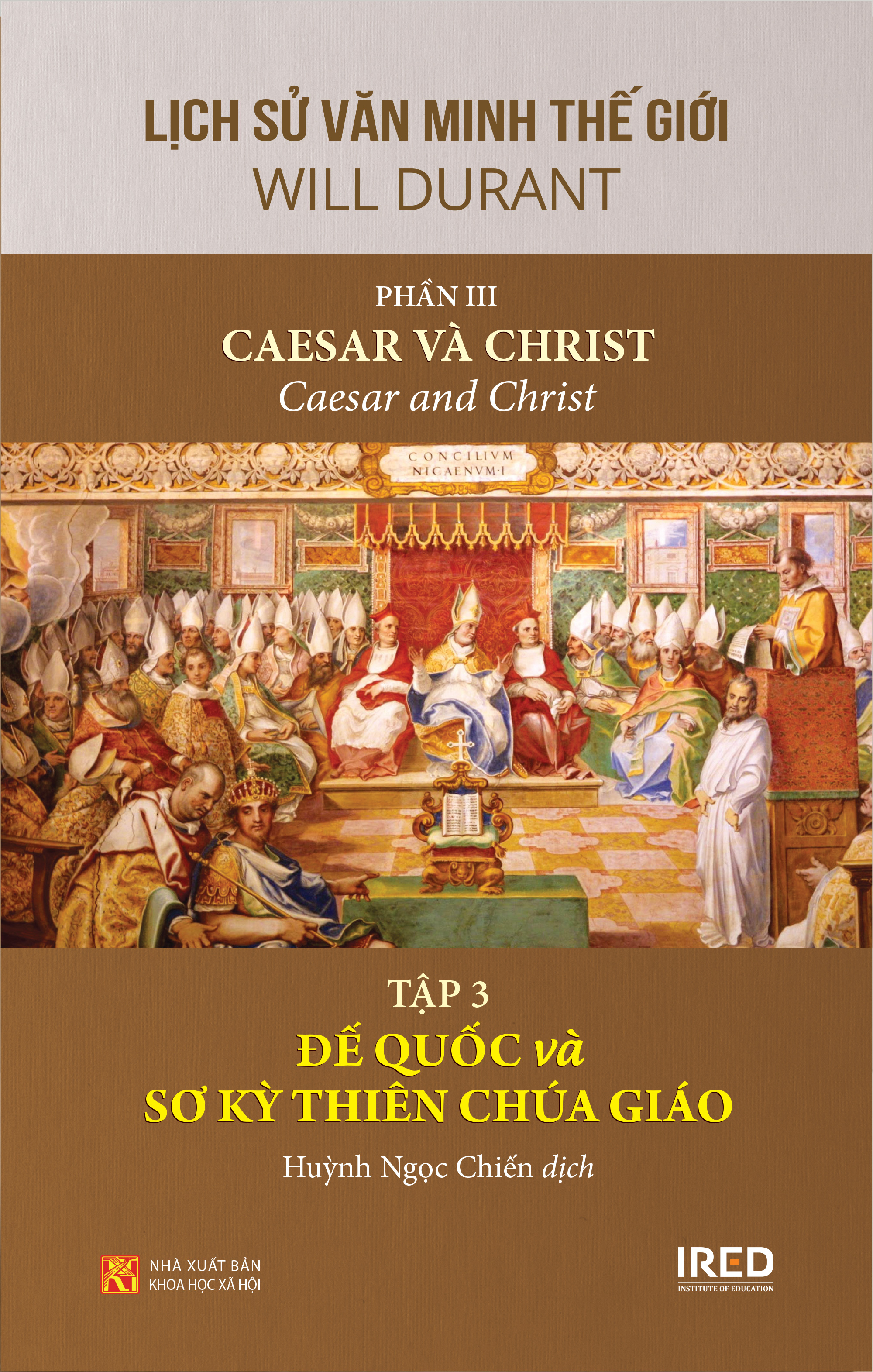 Bộ Bộ Sách Lịch Sử Văn Minh Thế Giới - Phần III - Caesar Và Christ (Bộ 3 Cuốn) (Tái Bản 2024) - Ảnh 4