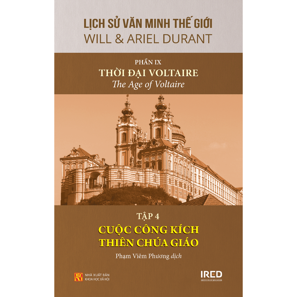 Bo
						
										
										Bo Sach Lich Su Van Minh The Gioi - Phan IX - Thoi Dai Voltaire (Bo 4 Cuon) - Ảnh 8