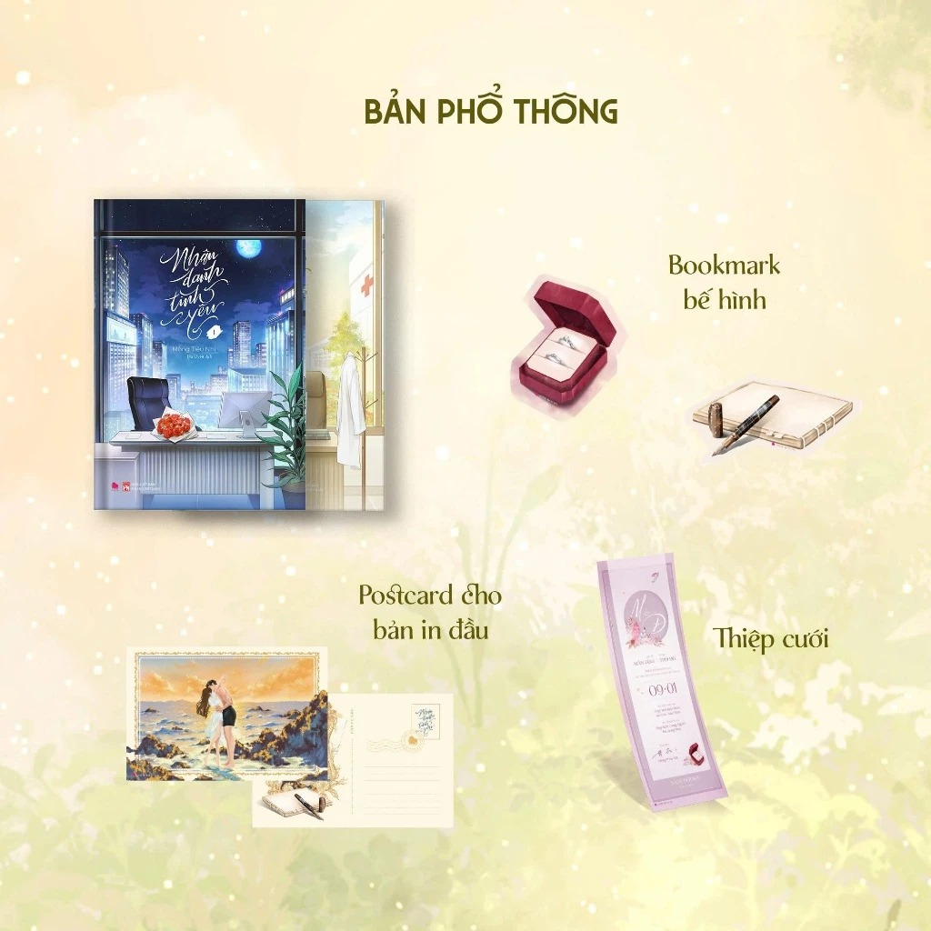 Bộ Bộ Sách Nhân Danh Tình Yêu - Tập 1 + Tập 2 (Bộ 2 Tập) - Tặng Kèm Bookmark Bút Máy Bế Hình + Bookmark Hộp Nhẫn Bế Hình + Thiệp Cưới - Ảnh 2