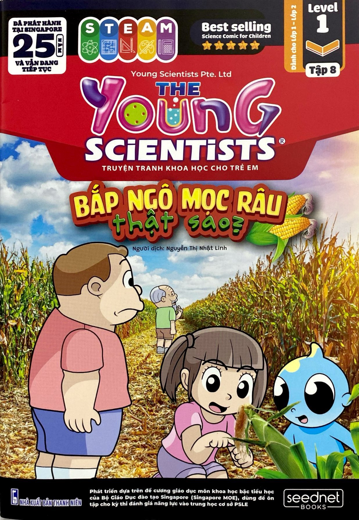 Bo
						
										
										Bo Sach The Young Scientist - Truyen Tranh Khoa Hoc Cho Tre Em - Tap 8 - Level 1+2+3 (Bo 3 Cuon) - Ảnh 2
