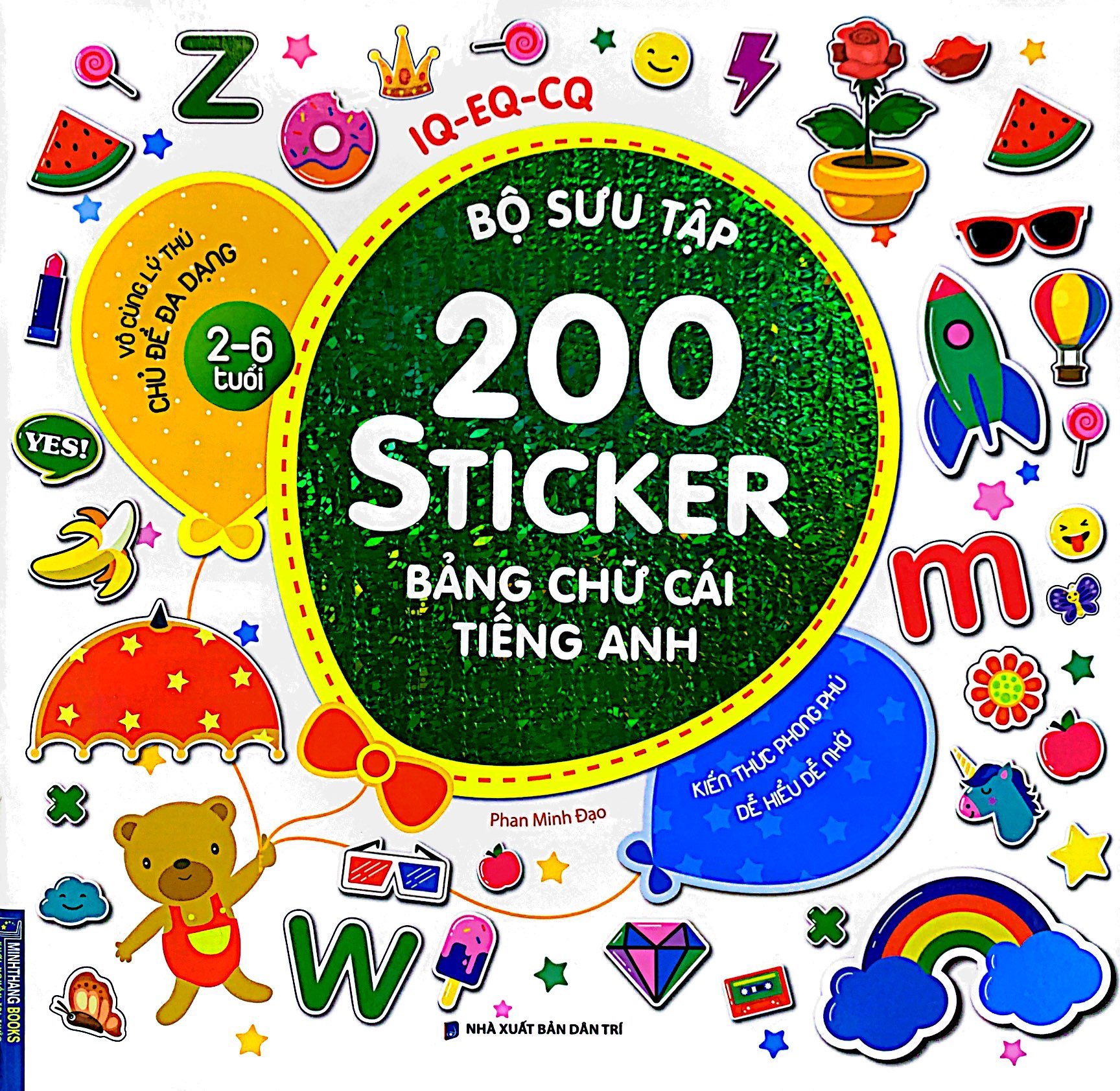 Bộ Bộ Sưu Tập 200 Sticker - Bảng Chữ Cái Tiếng Anh (Tái Bản 2022) - Ảnh 2