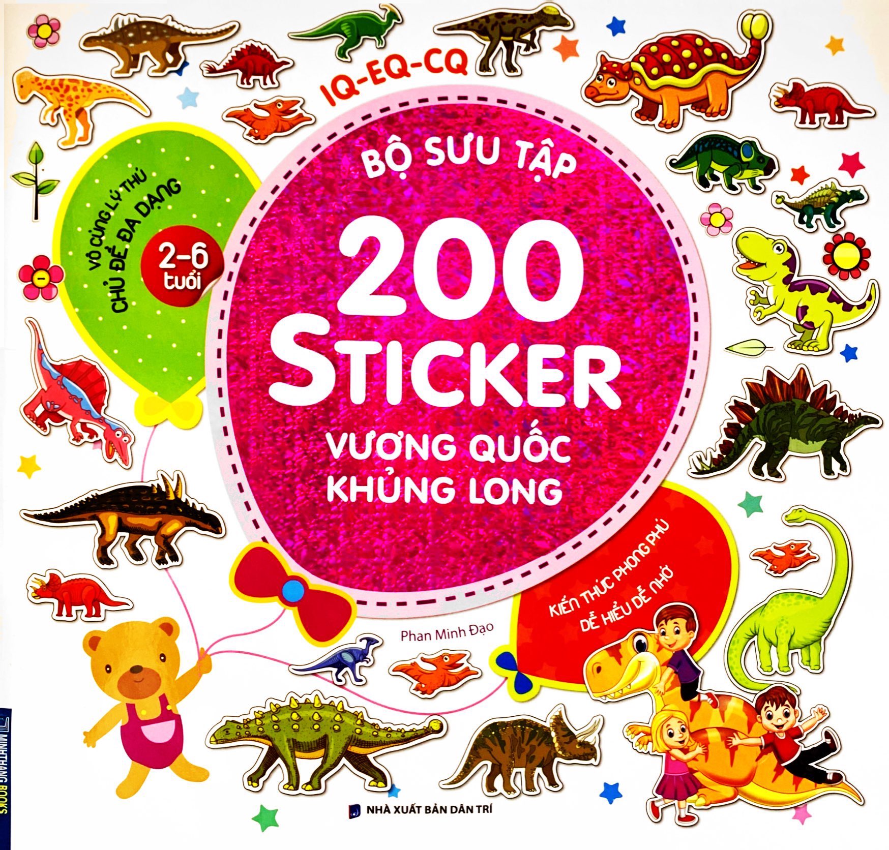 Bộ Bộ Sưu Tập 200 Sticker - Vương Quốc Khủng Long (Tái Bản 2022) - Ảnh 2