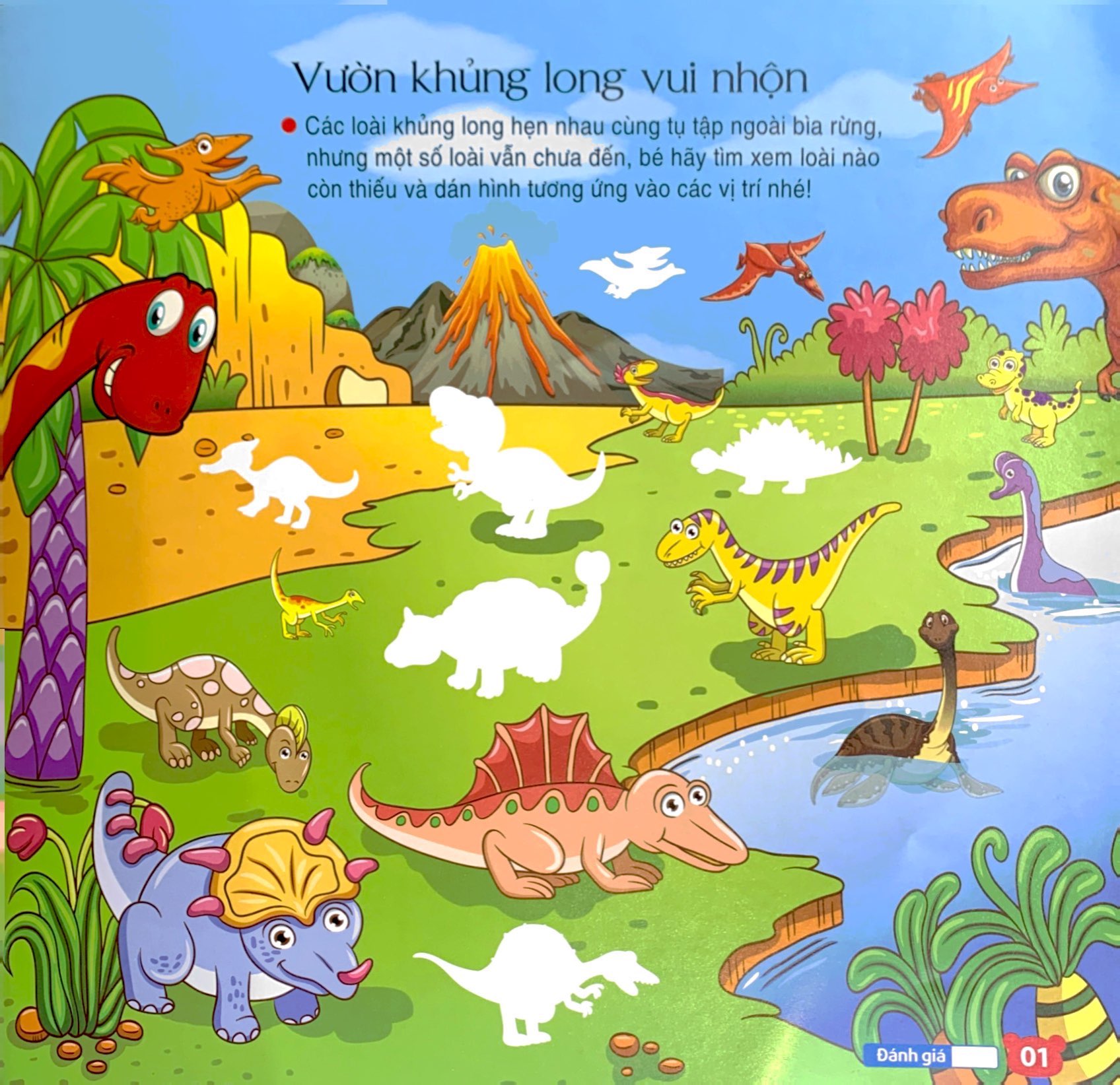 Bộ Bộ Sưu Tập 200 Sticker - Vương Quốc Khủng Long (Tái Bản 2022) - Ảnh 4