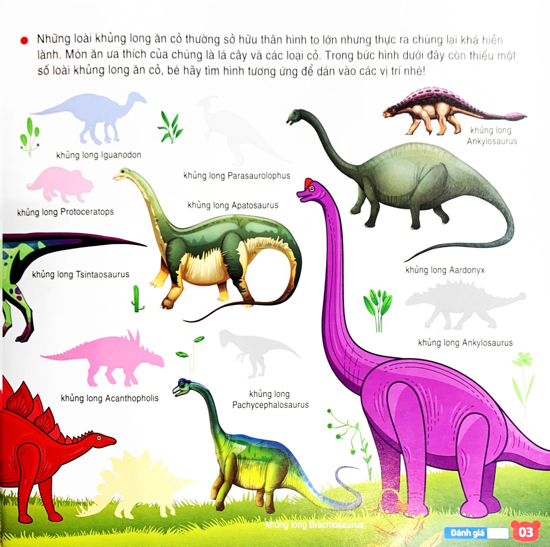 Bộ Bộ Sưu Tập 200 Sticker - Vương Quốc Khủng Long (Tái Bản 2022) - Ảnh 6
