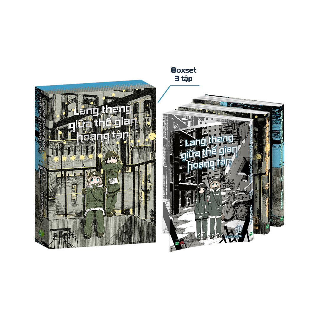Bộ Boxset Manga - Lang Thang Giữa Thế Gian Hoang Tàn: Tập 1 - 3 (Hộp 3 Tập) - Ảnh 2