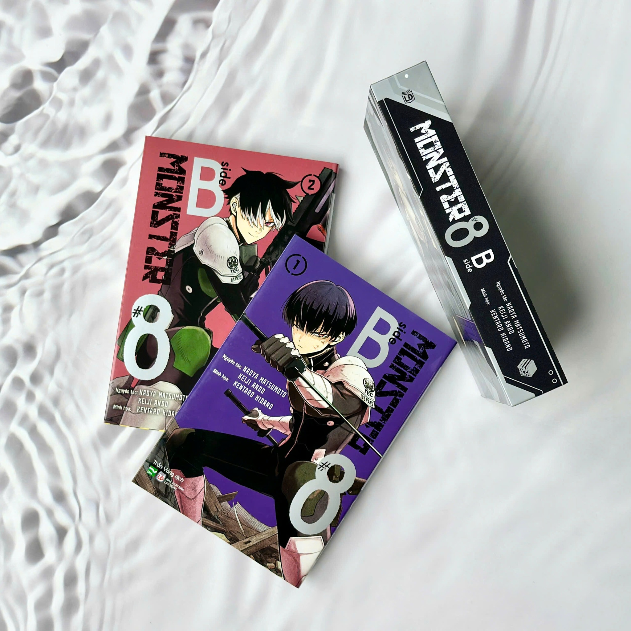 Bộ Boxset MONSTER #8 - B Side - Tập 1 + Tập 2 (Hộp 2 Tập) - Ảnh 5