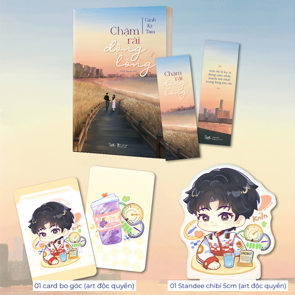 Bộ Chậm Rãi Động Lòng - Tập 2 - Bản Đặc Biệt - Tặng Kèm Bookmark Bồi Cứng + Card Bo Góc Nhân Vật Nam Art Độc Quyền + Standee Nhân Vật Nam Art Độc Quyền