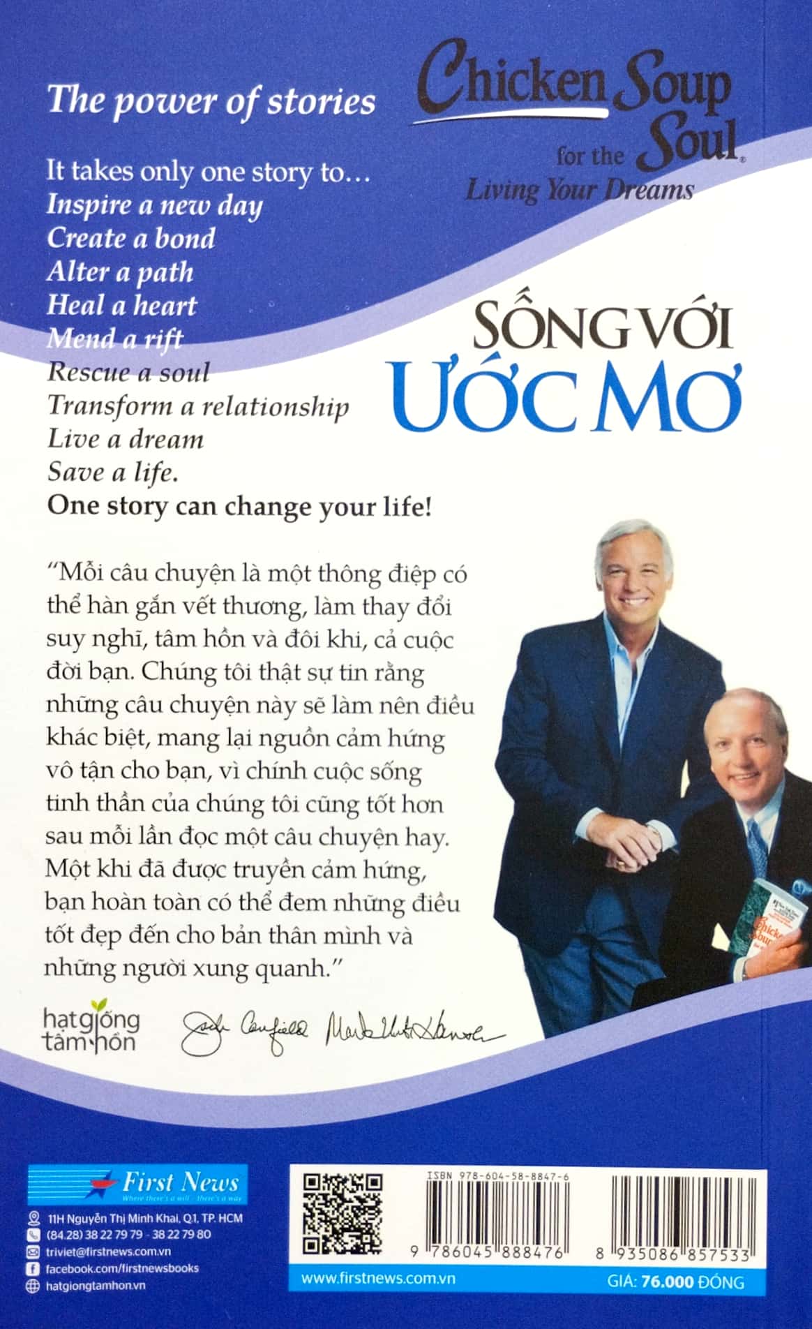 bộ chicken soup for the soul 13 - sống với ước mơ - song ngữ anh-việt (tái bản 2023) - Ảnh 7