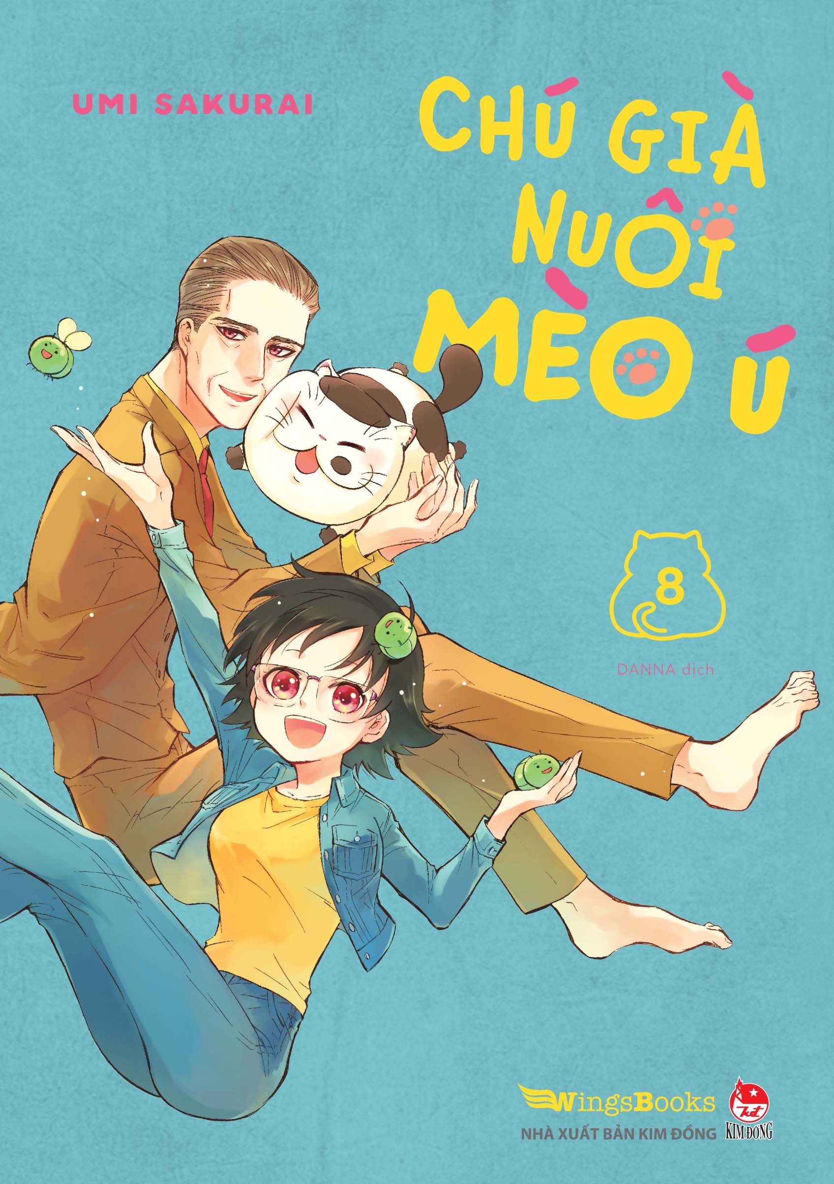 bộ chú già nuôi mèo ú - tập 8 - tặng kèm postcard - Ảnh 3