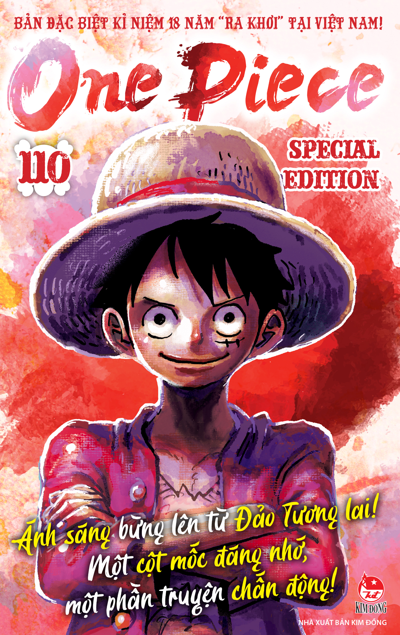 Bộ Combo Manga - One Piece - Tập 110 - “Làn Sóng Thời Đại” - Bản Bìa Gập + Bản Đặc Biệt (Bộ 2 Cuốn) - Tặng Kèm Special Cover + Tranh Canvas + Bổ Sung Trang Màu Từ Tạp Chí + Box Set + Poster - Ảnh 4