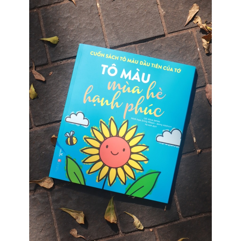 Bộ Cuốn Sách Tô Màu Đầu Tiên Của Tớ - Tô Màu Mùa Hè Hạnh Phúc - Ảnh 10