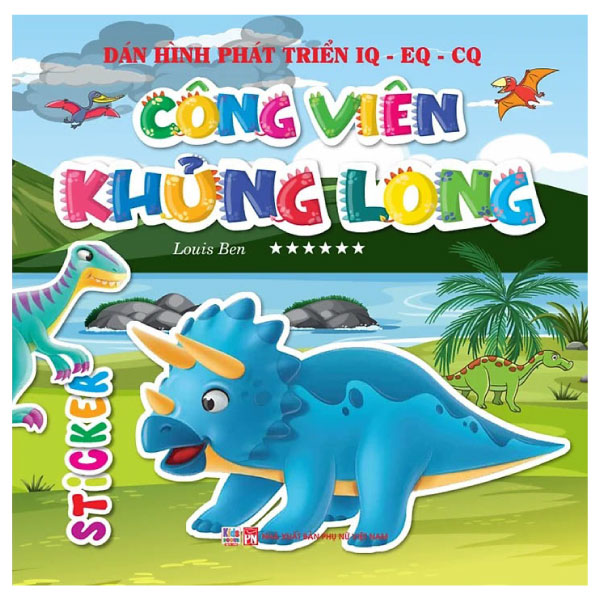Bộ Dán Hình Phát Triển IQ-EQ-CQ - Công Viên Khủng Long - Tập 2 - Ảnh 12