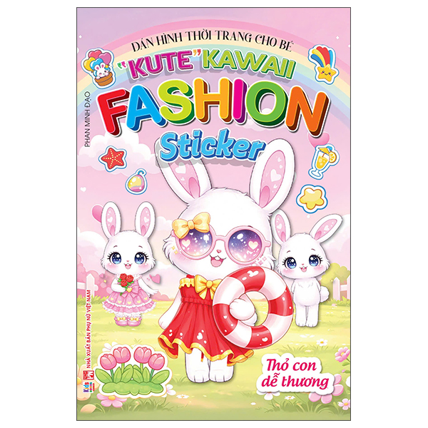 Bộ Dán Hình Thời Trang Cho Bé - "Kute" Kawaii Fashion Sticker - Gà Con Đáng Yêu - Ảnh 4