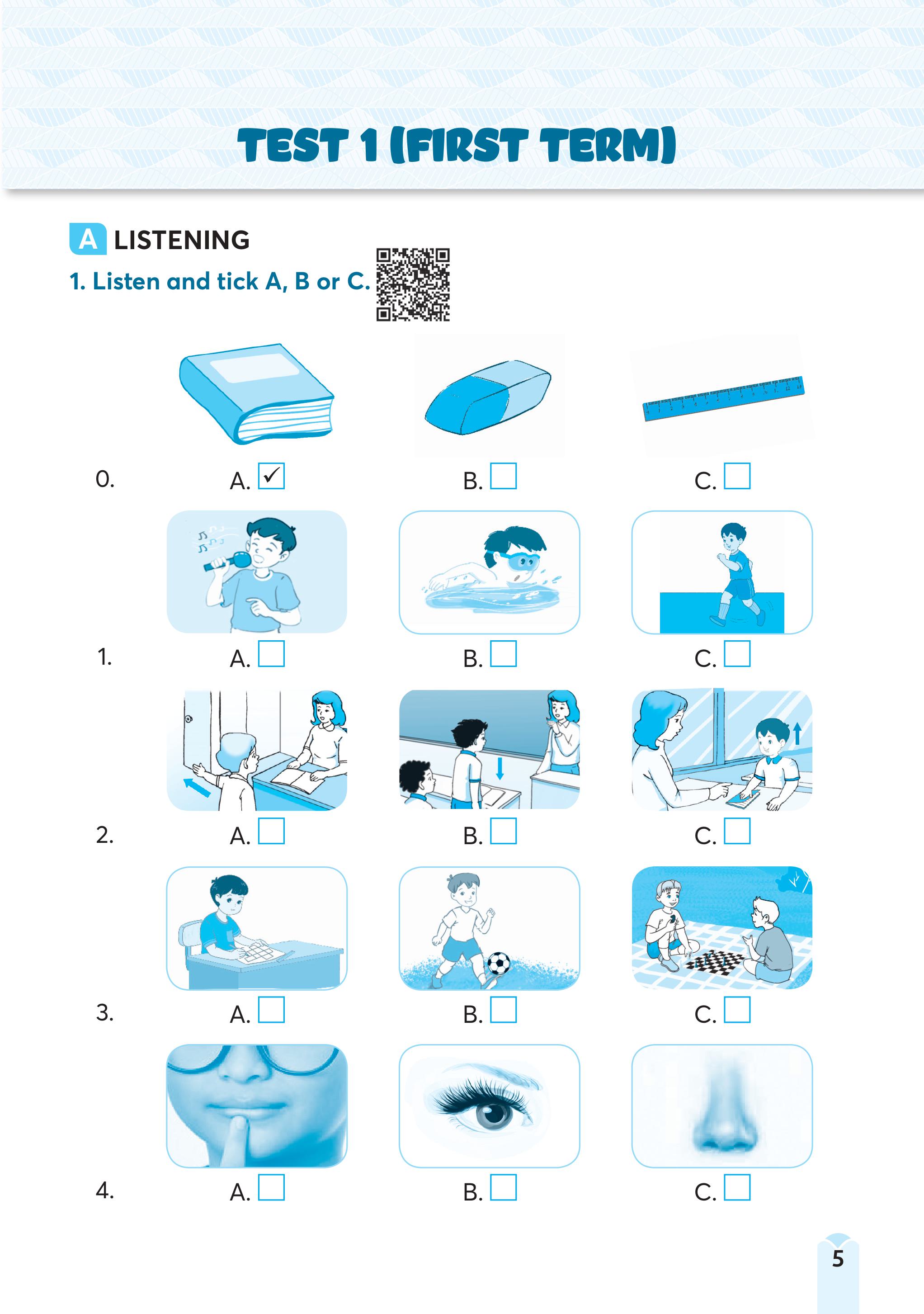 Bộ Đề Kiểm Tra, Đánh Giá Tiếng Anh 3 - Ảnh 5
