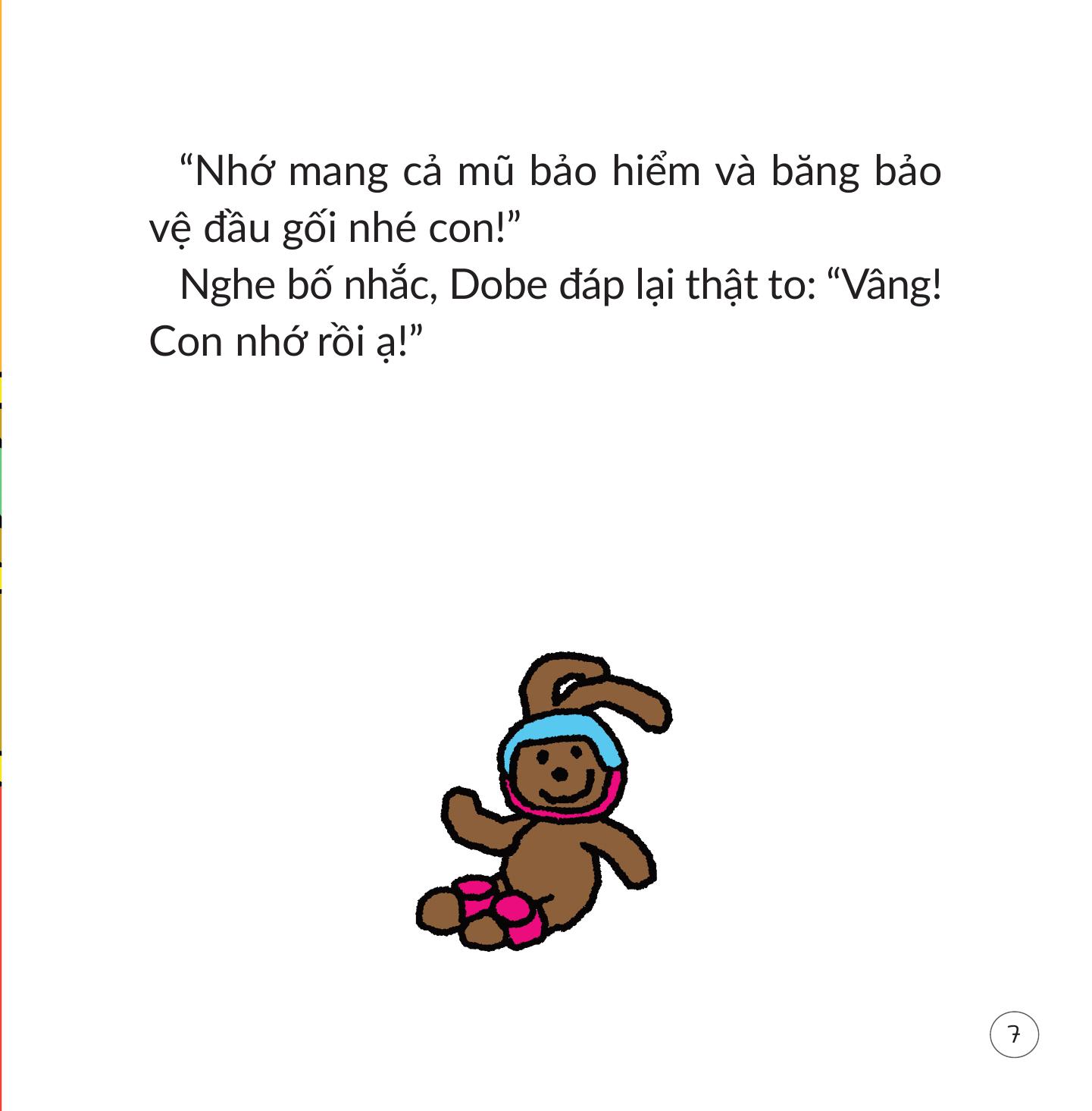 Bộ Điều Hay Con Học Mỗi Ngày - Tớ Biết Cách Bảo Vệ Bản Thân Khi Chơi Xe Hẩy - Ảnh 6