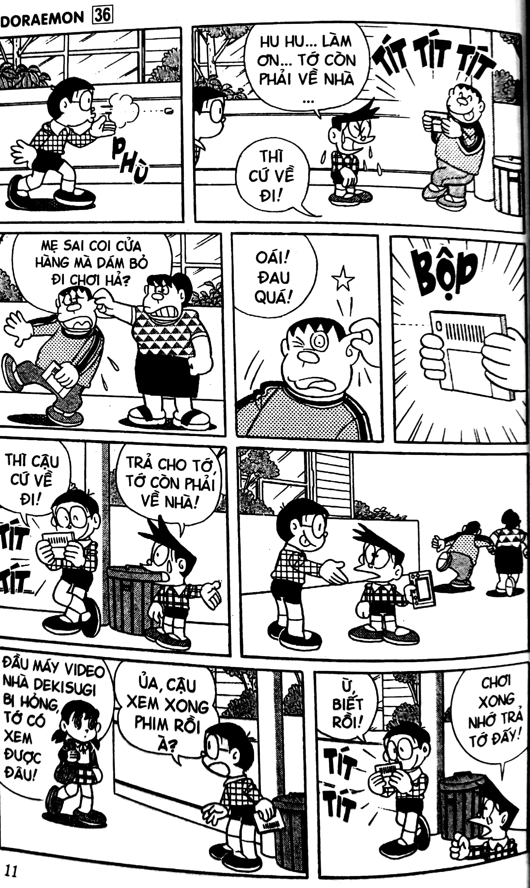 Bộ Doraemon - Chú Mèo Máy Đến Từ Tương Lai - Tập 36 (Tái Bản 2018) - Ảnh 9