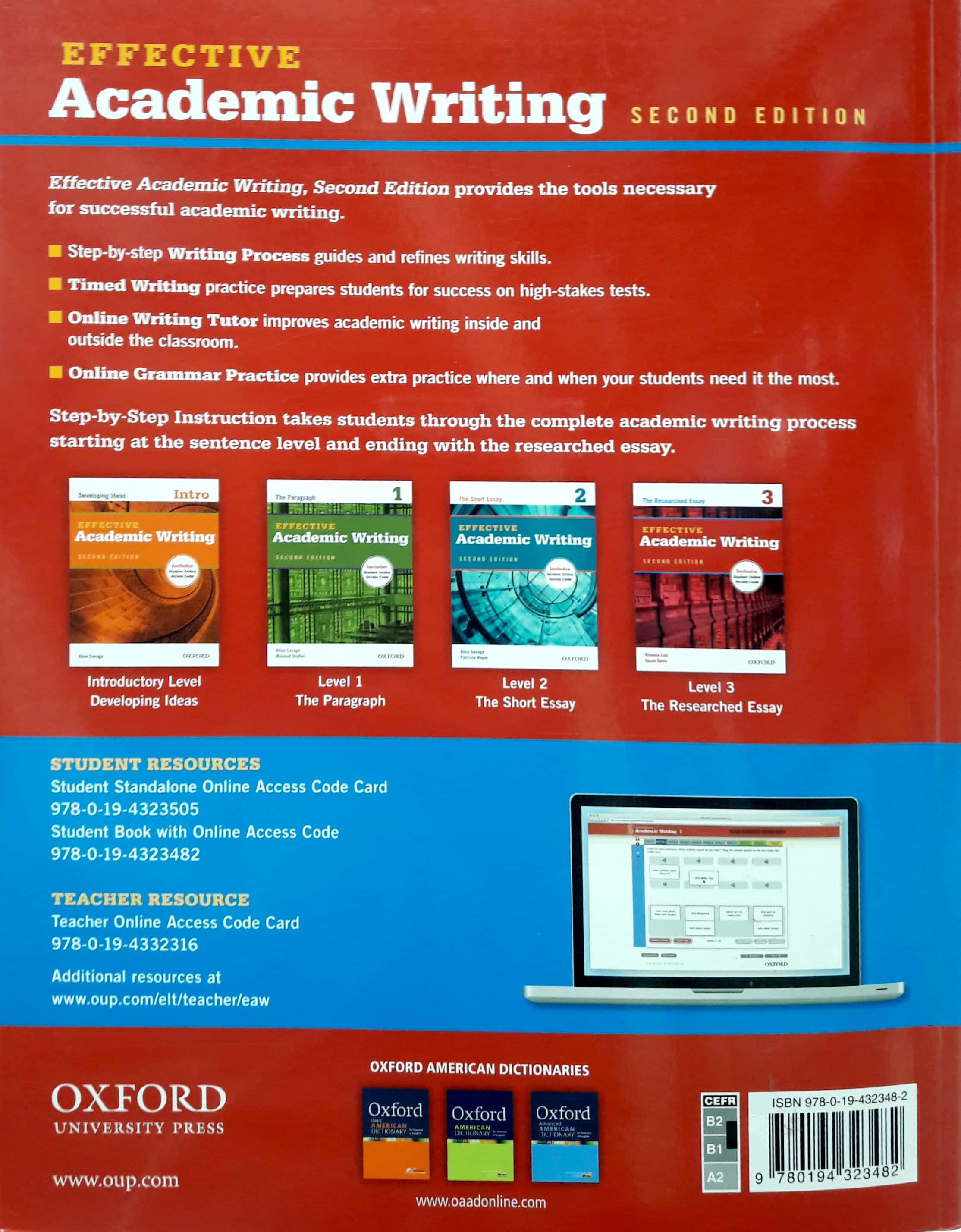 Bo
						
										
										Effective Academic Writing 3 Student Book with Access to Oxford Learn 2Ed - Ảnh 11