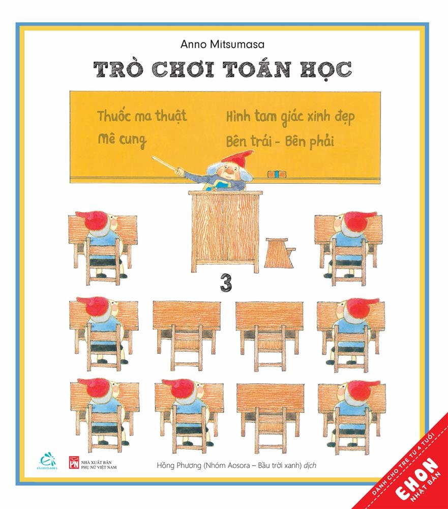 Bộ Ehon Nhật Bản - Trò Chơi Toán Học - Tập 3 (Từ 4 Tuổi) - Ảnh 2