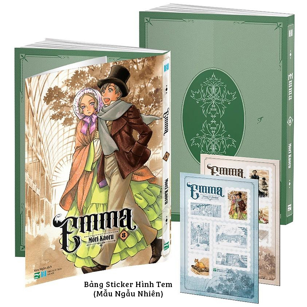 bộ emma - tập 8 - tặng kèm 1 bảng sticker hình tem (mẫu ngẫu nhiên) - Ảnh 3