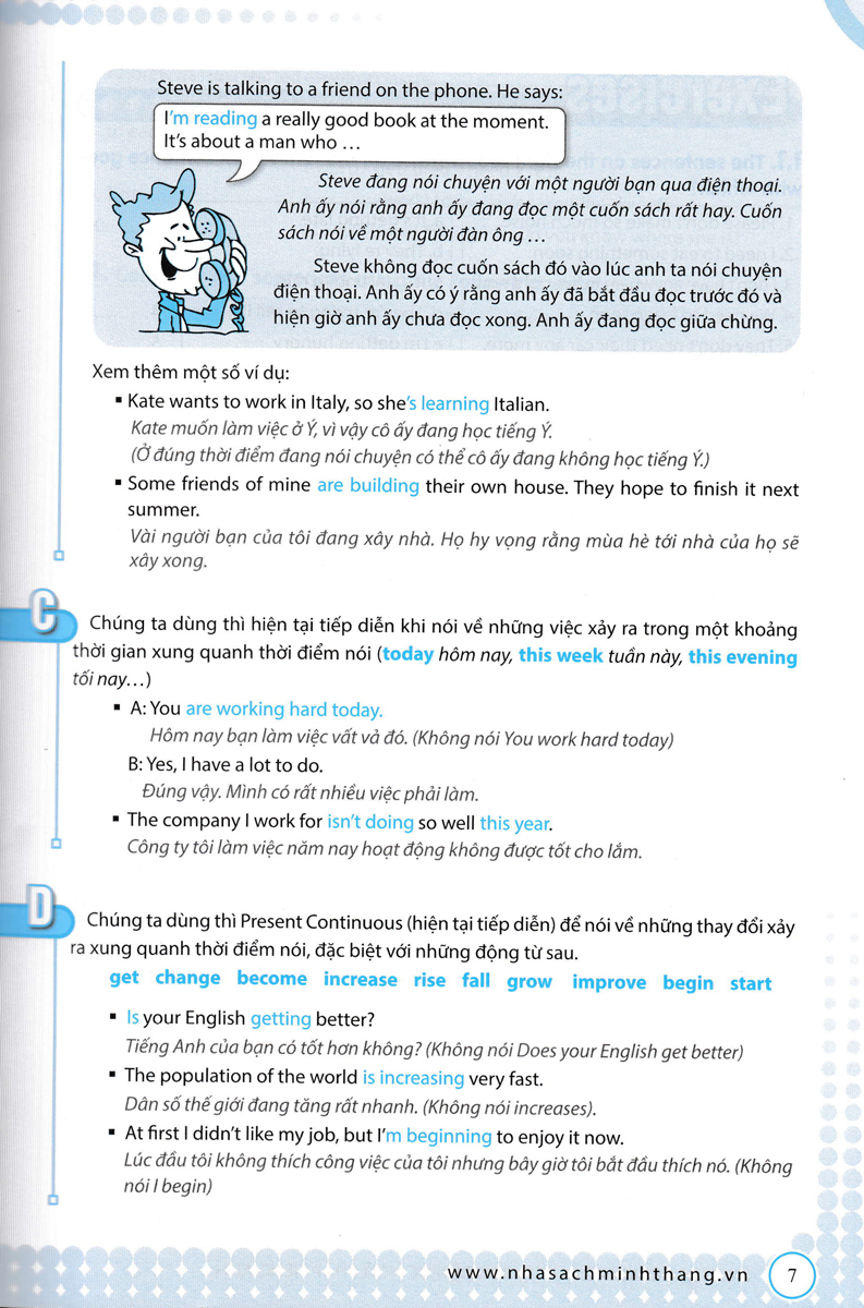 bộ english grammar in use - 136 đề mục ngữ pháp tiếng anh - Ảnh 8