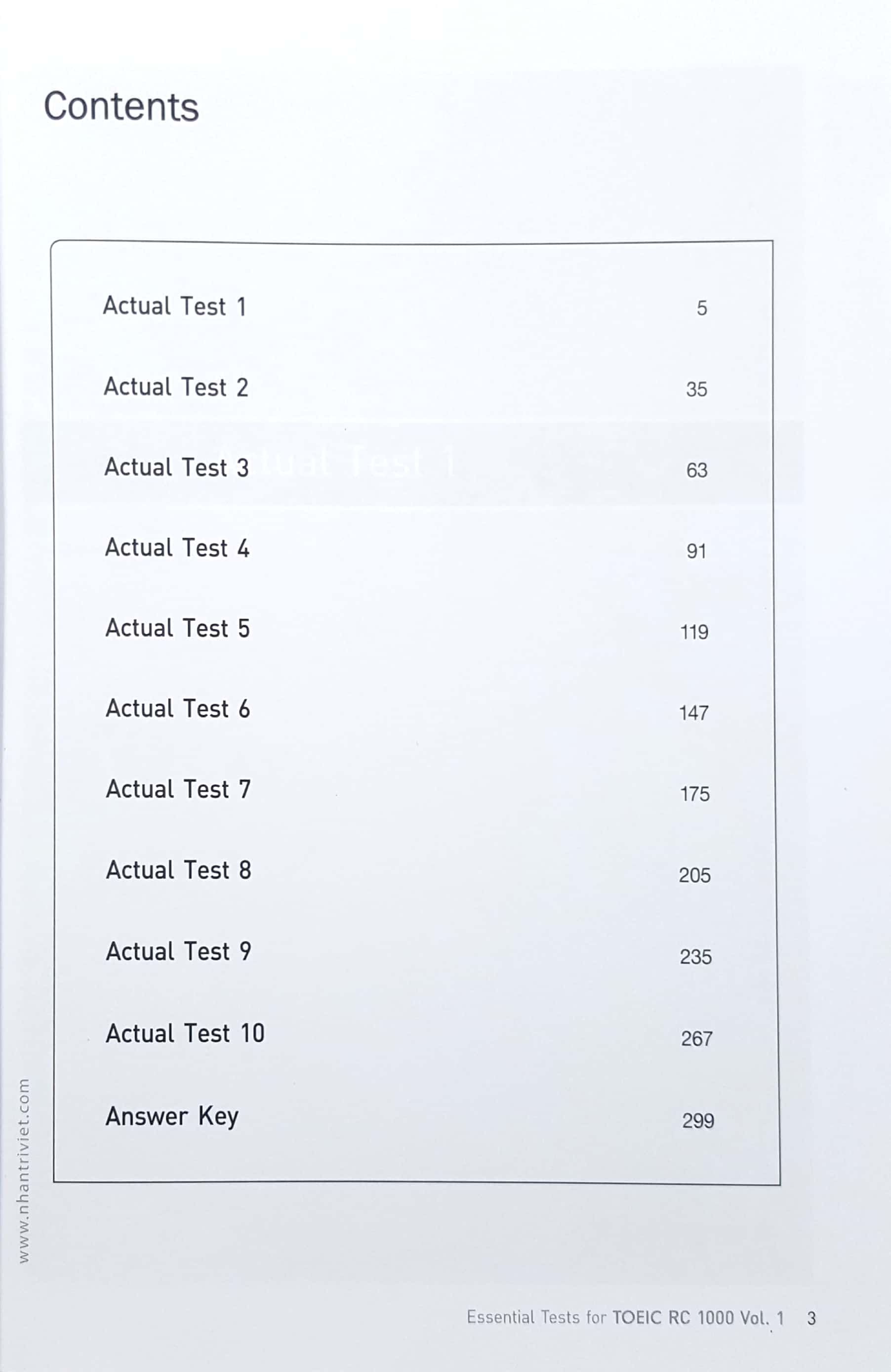 bộ essential test for toeic rc 1000 vol 1 (không cd) - Ảnh 2