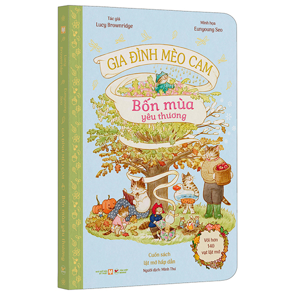 Bộ Gia Đình Mèo Cam - Bốn Mùa Yêu Thương - Bìa Cứng (Tái Bản 2026)
