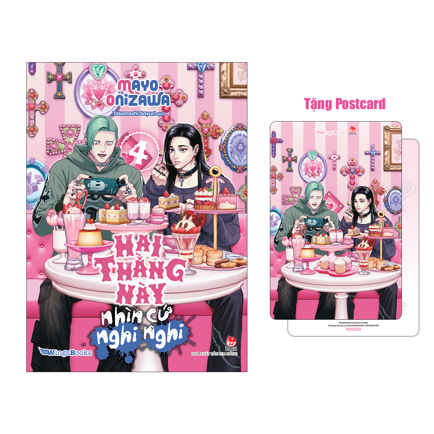 Bộ Hai Thằng Này Nhìn Cứ Nghi Nghi - Tập 4 - Tặng Kèm Postcard - Ảnh 2